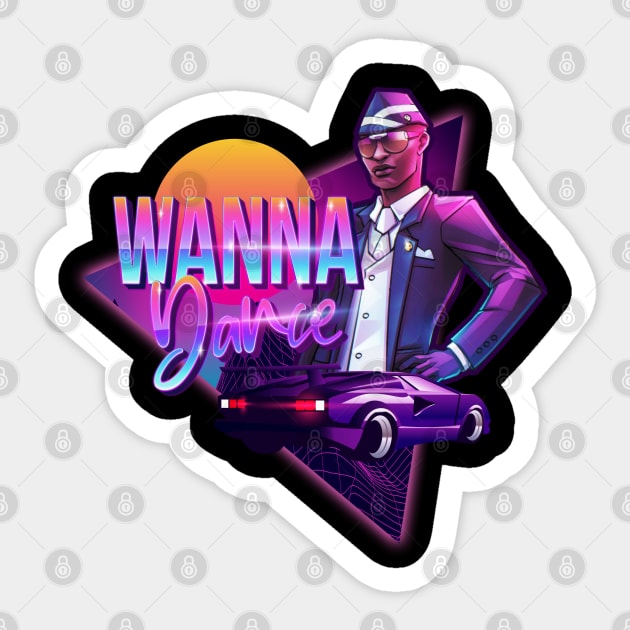 Wanna dance? Sticker by Amelia Emmie